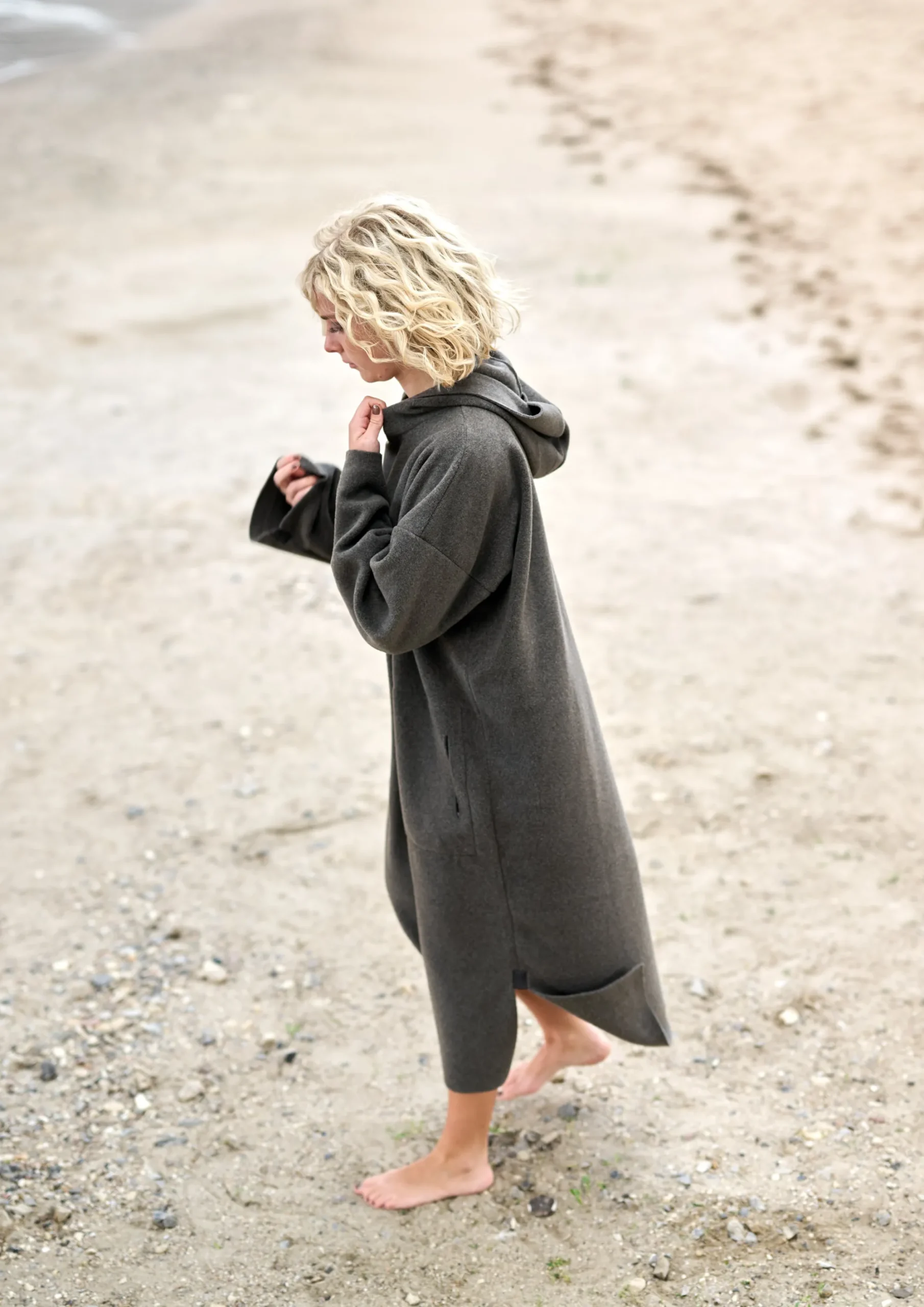 Henriette Steffensen Copenhagen BADEPONCHO DAMEN | 4096 BARK Best Sale