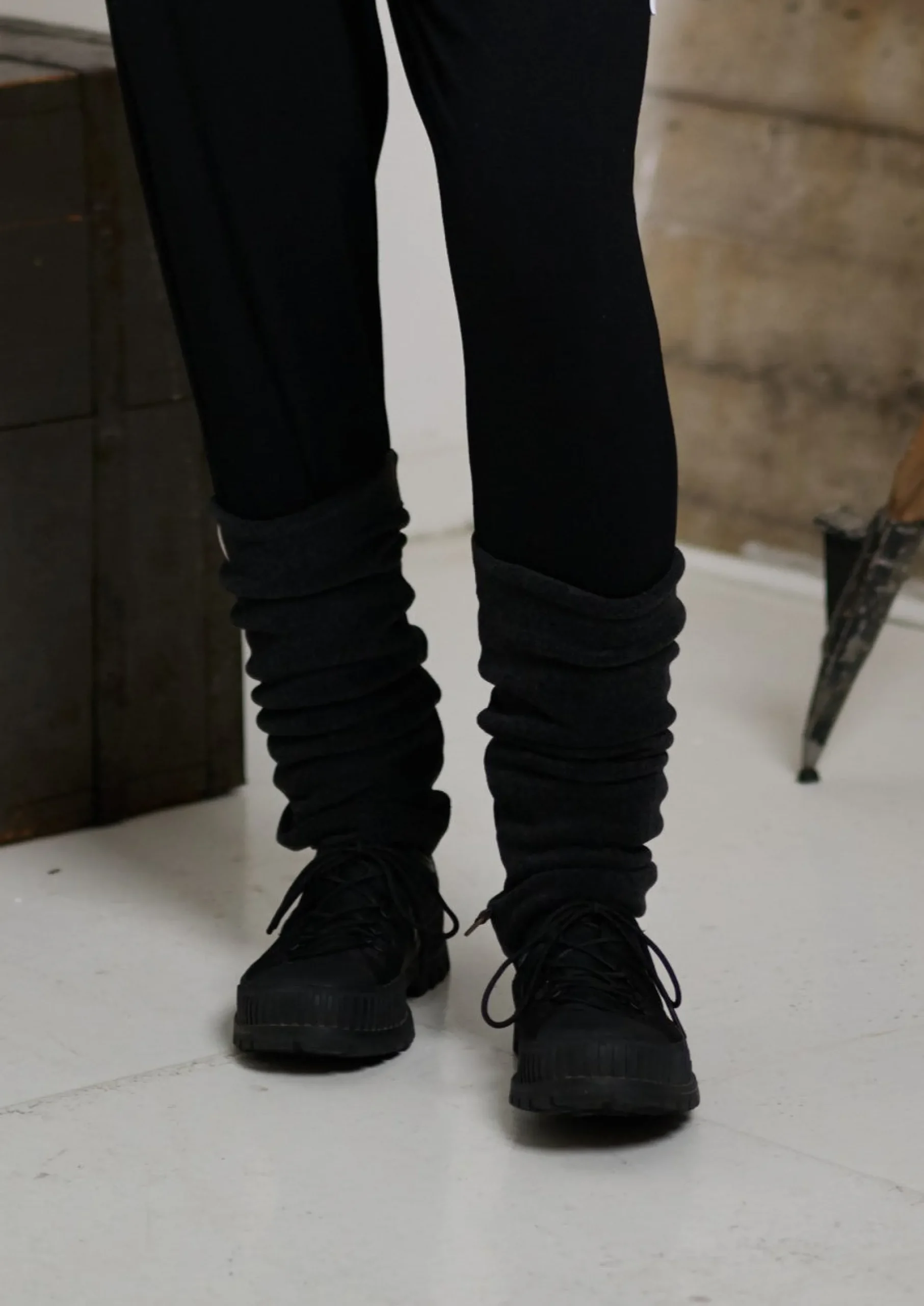 Henriette Steffensen Copenhagen BEINSTULPEN | 4087 SOFT BLACK Best Sale