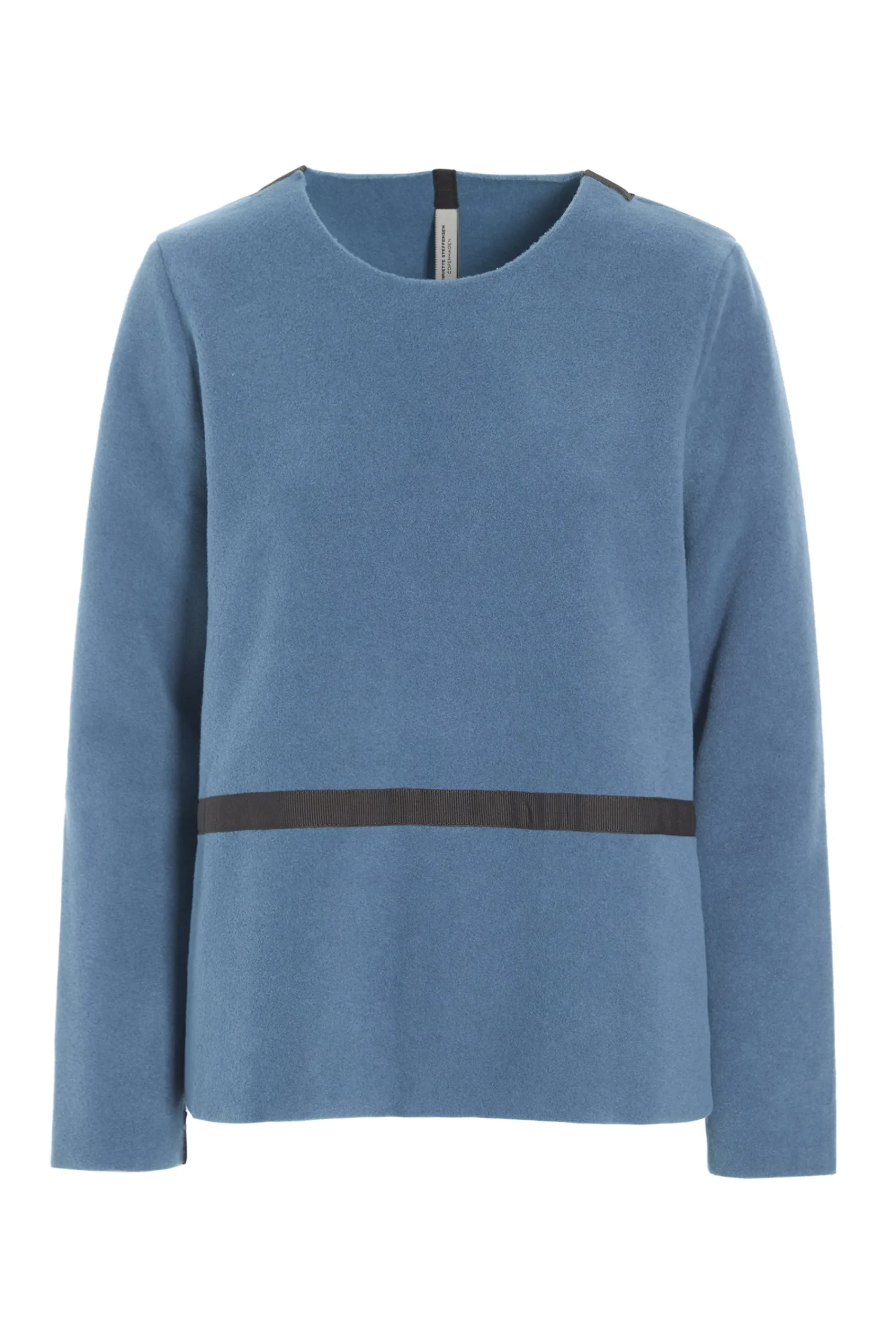 Henriette Steffensen Copenhagen BLUSE | 1358 DUSTY BLUE Hot