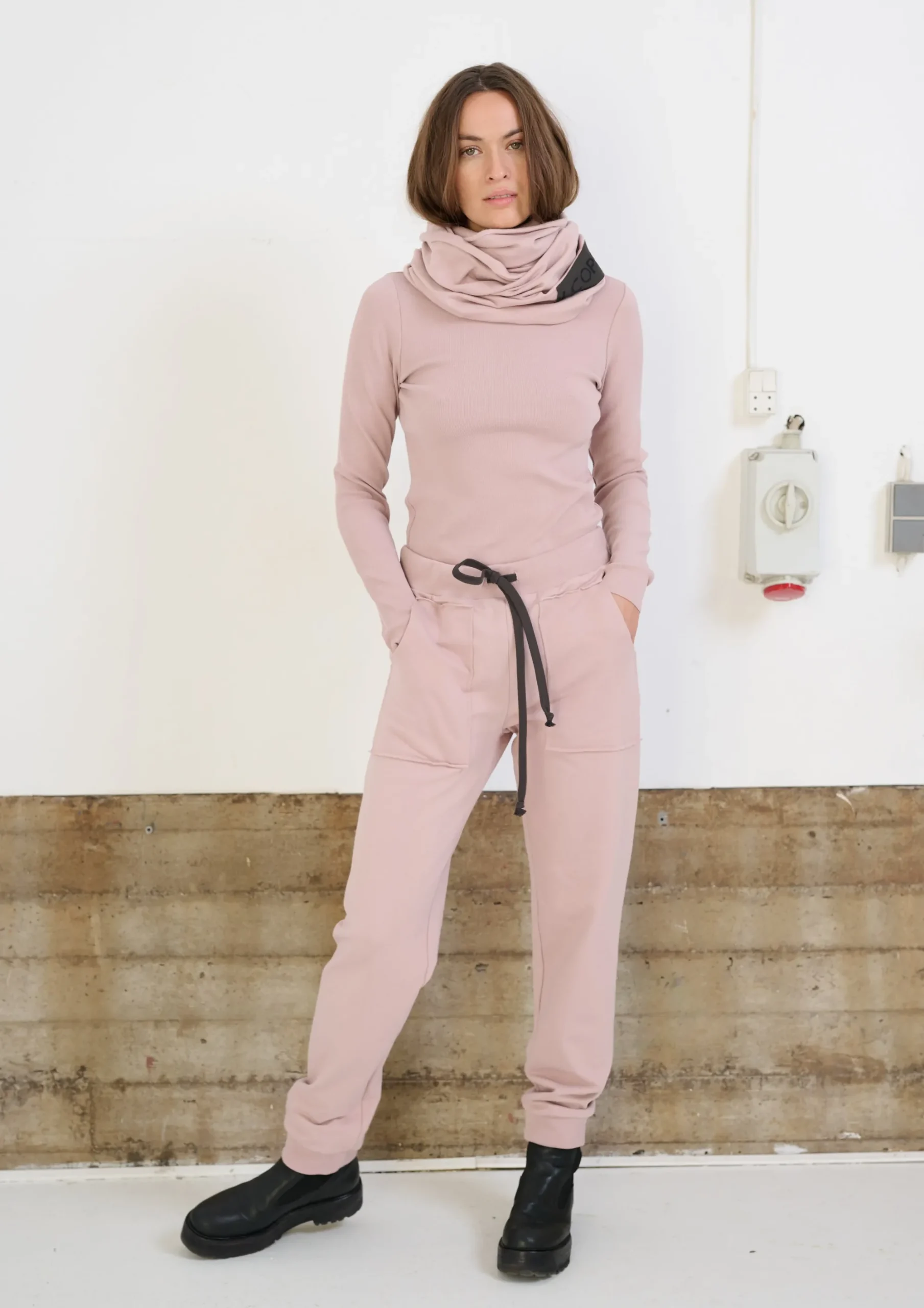 Henriette Steffensen Copenhagen BLUSE HOHER KRAGEN | 71603 NUDE Online