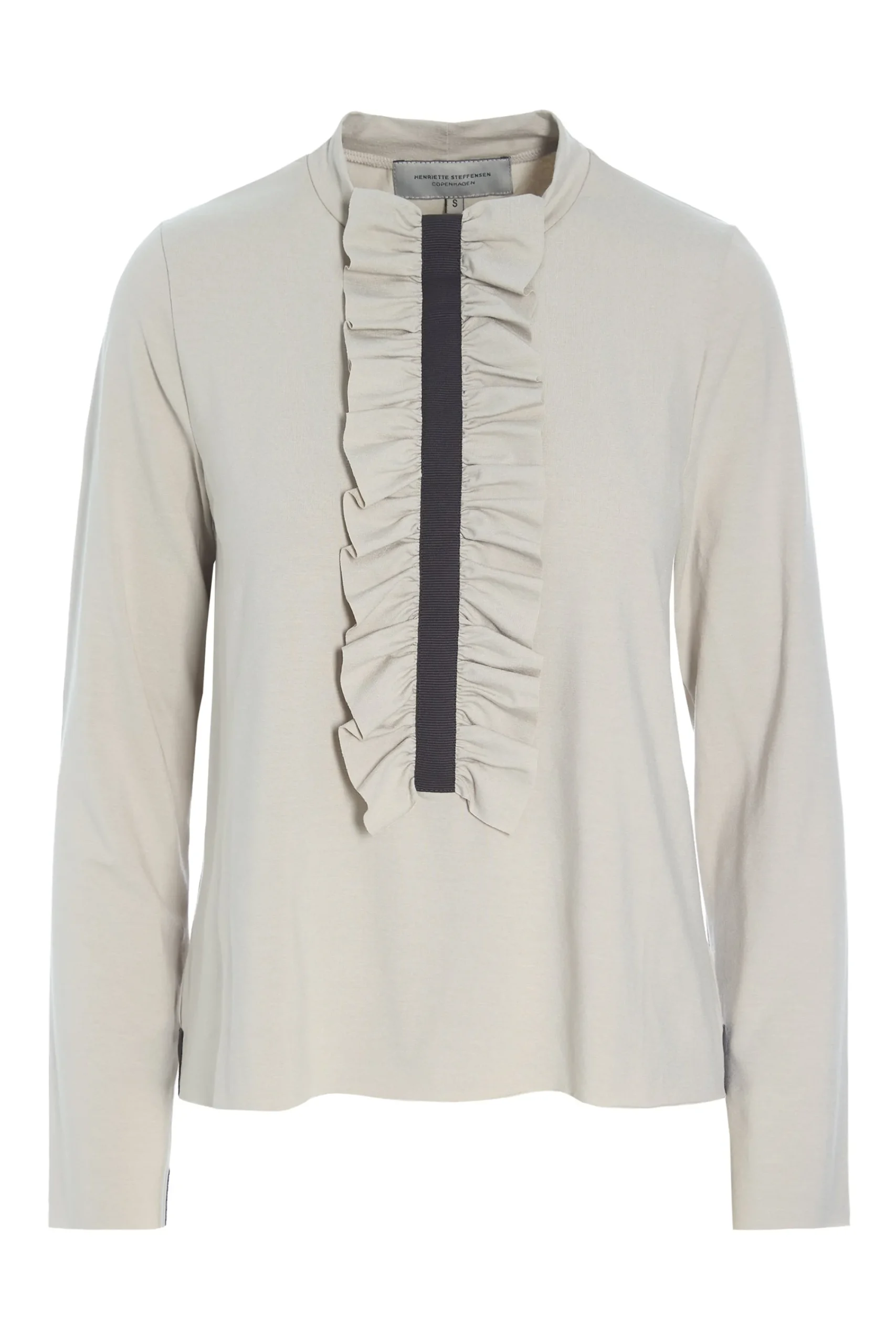 Henriette Steffensen Copenhagen BLUSE M/ RÜSCHEN | 96090 KIT Store
