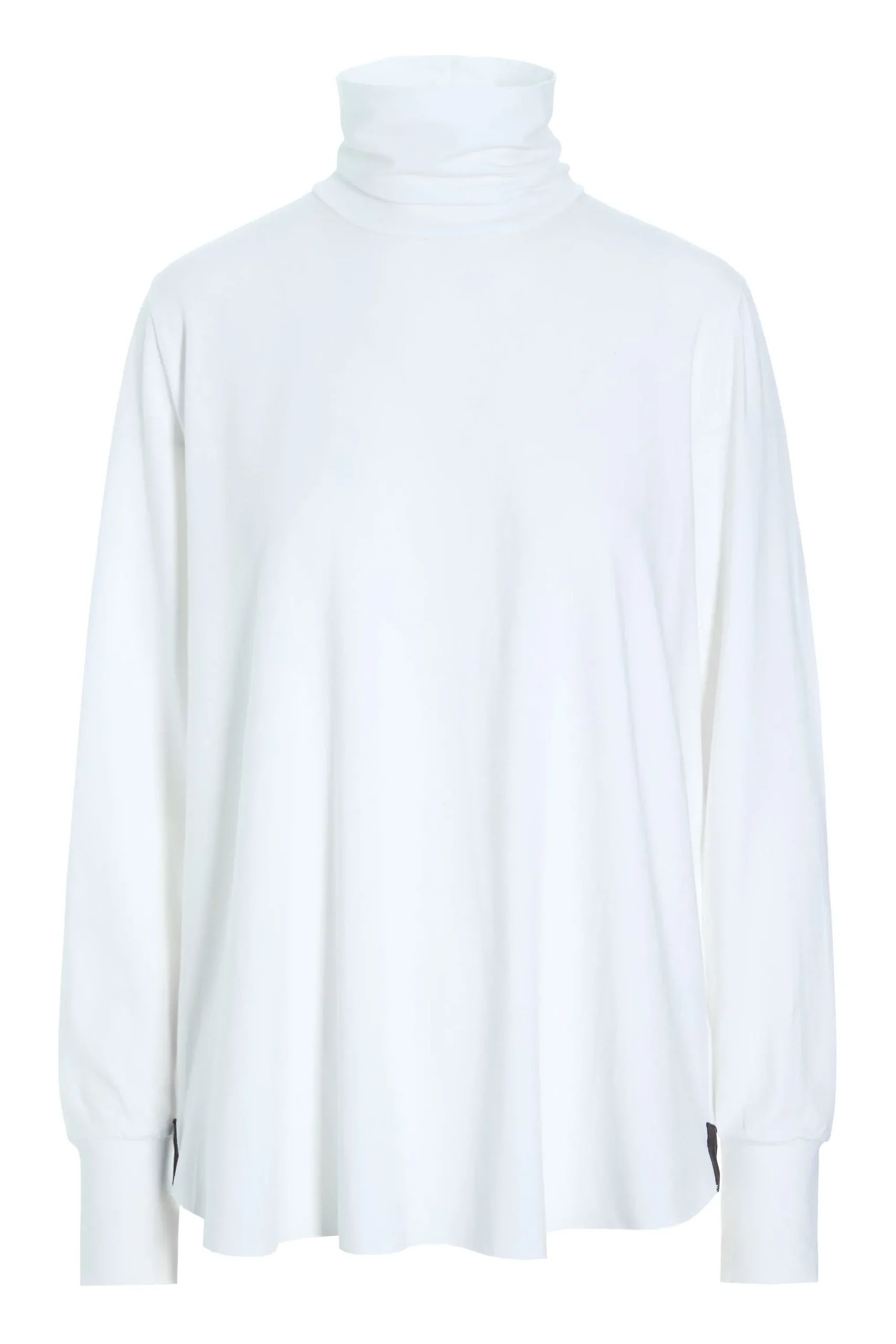 Henriette Steffensen Copenhagen BLUSE MIT HOHE HALS | 96077 WHITE Cheap