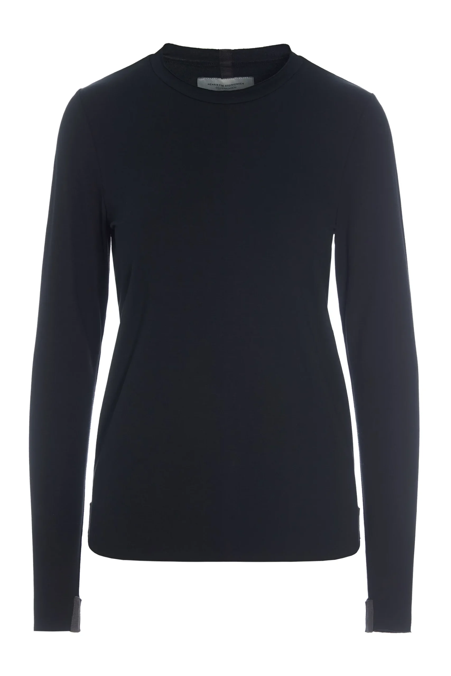 Henriette Steffensen Copenhagen BLUSE SLIM FIT | 96091 BLACK New