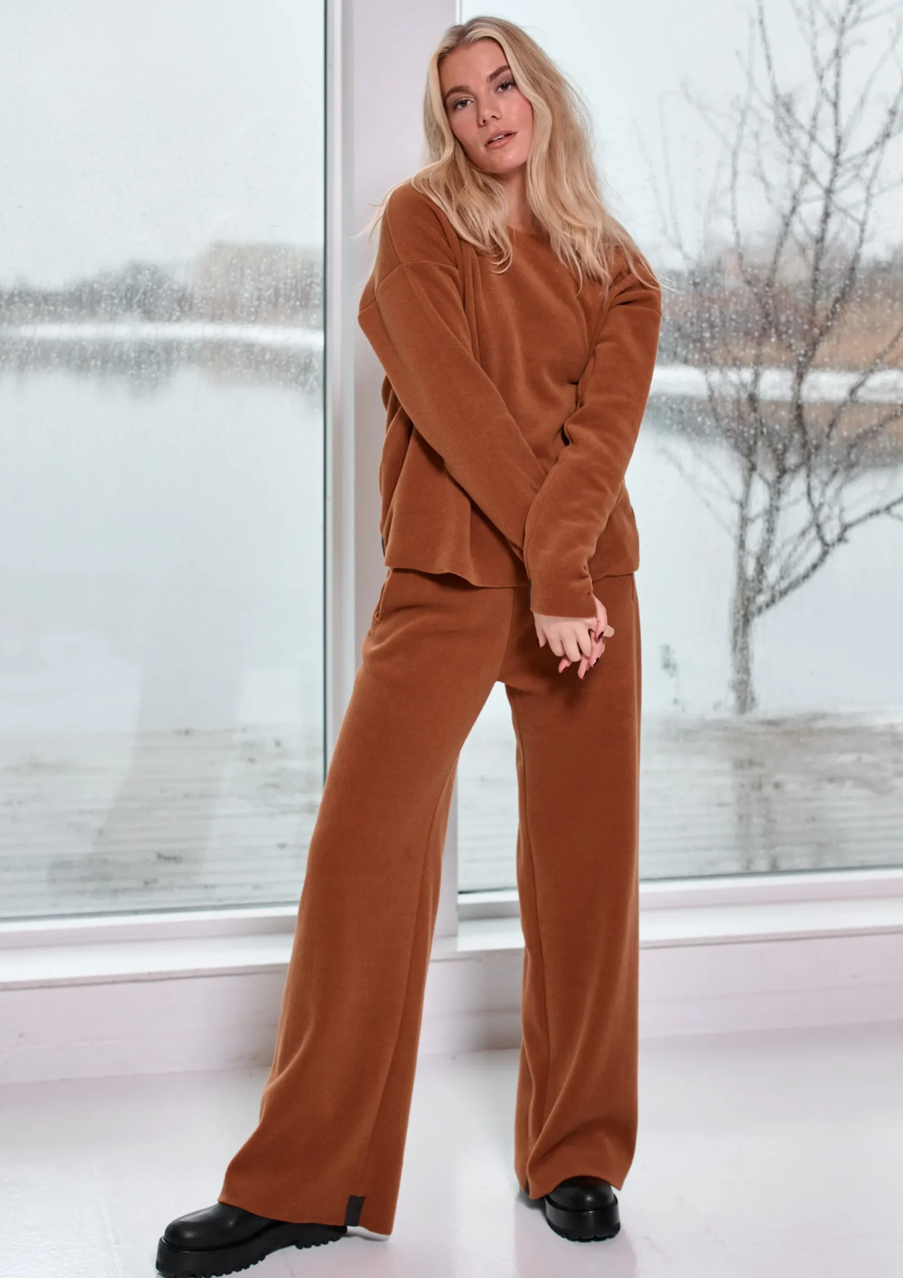 Henriette Steffensen Copenhagen FLARE HOSEN | 2116 RUST Flash Sale