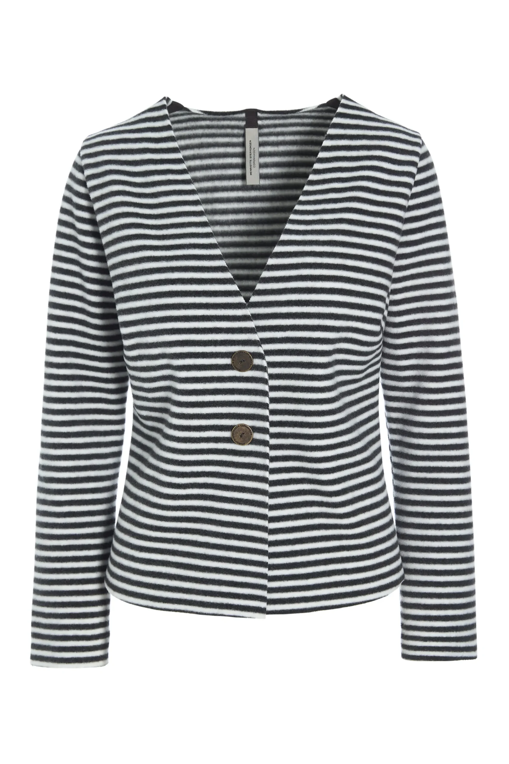 Henriette Steffensen Copenhagen JACKE | 7167 STRIPES B&W Fashion