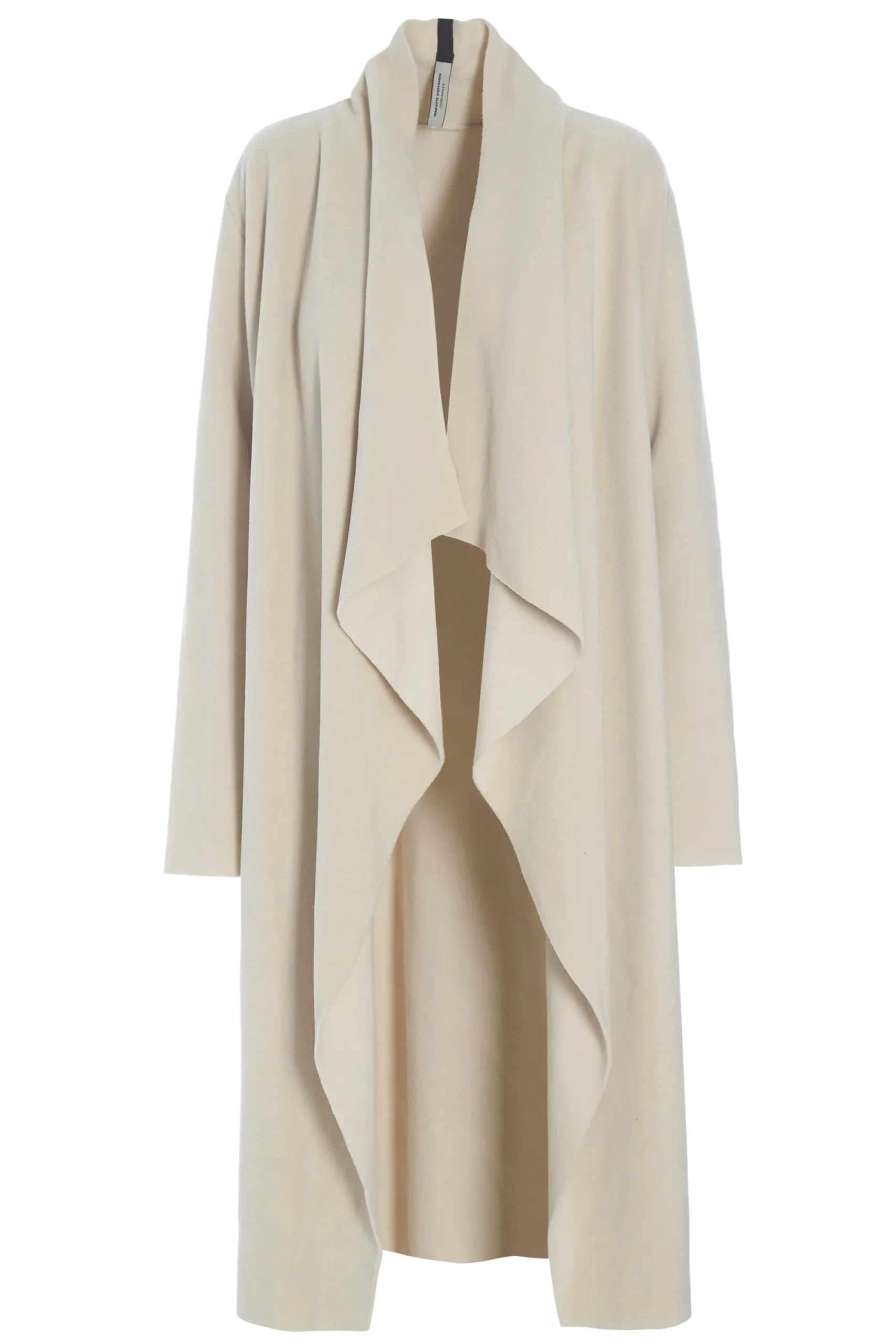 Henriette Steffensen Copenhagen LANGE CARDIGAN M/ WASSERFALL | 7131 KIT Store