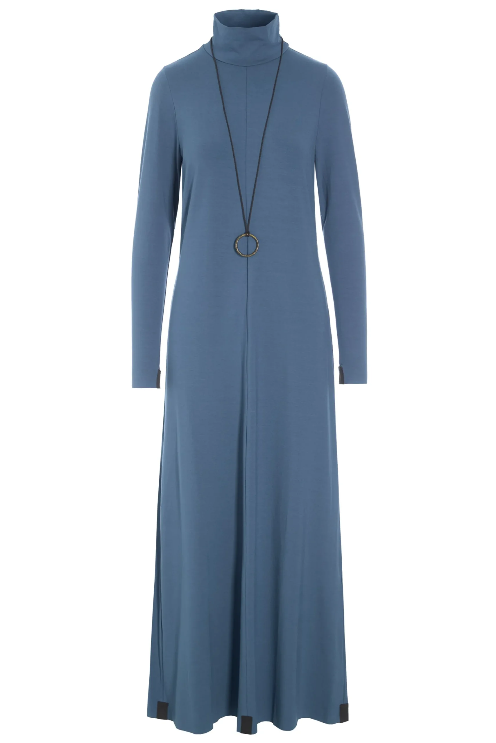 Henriette Steffensen Copenhagen LANGE KLEID W/SCHMUCK | 98058 DUSTY BLUE Flash Sale