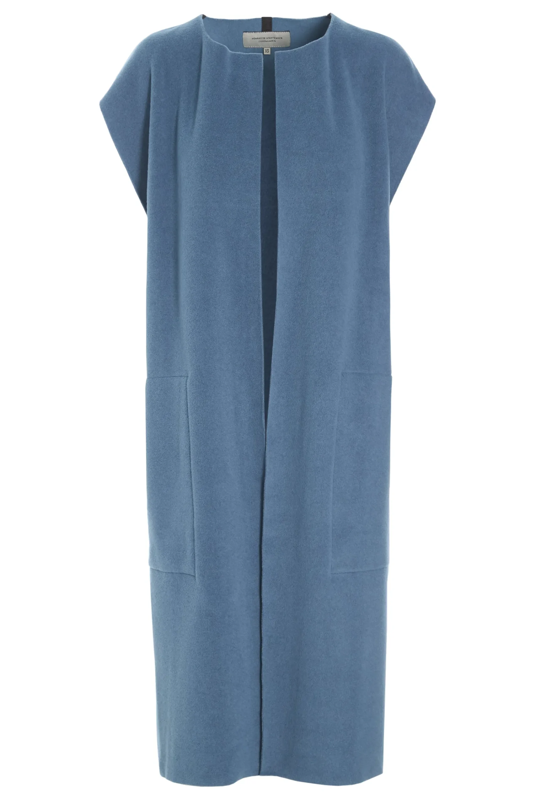 Henriette Steffensen Copenhagen LANGE WESTE | 7169 DUSTY BLUE Clearance