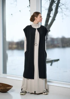 Henriette Steffensen Copenhagen LANGE WESTE | 7169 SOFT BLACK Cheap