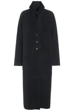 Henriette Steffensen Copenhagen LANGER CARDIGAN | 7162 SOFT BLACK Clearance