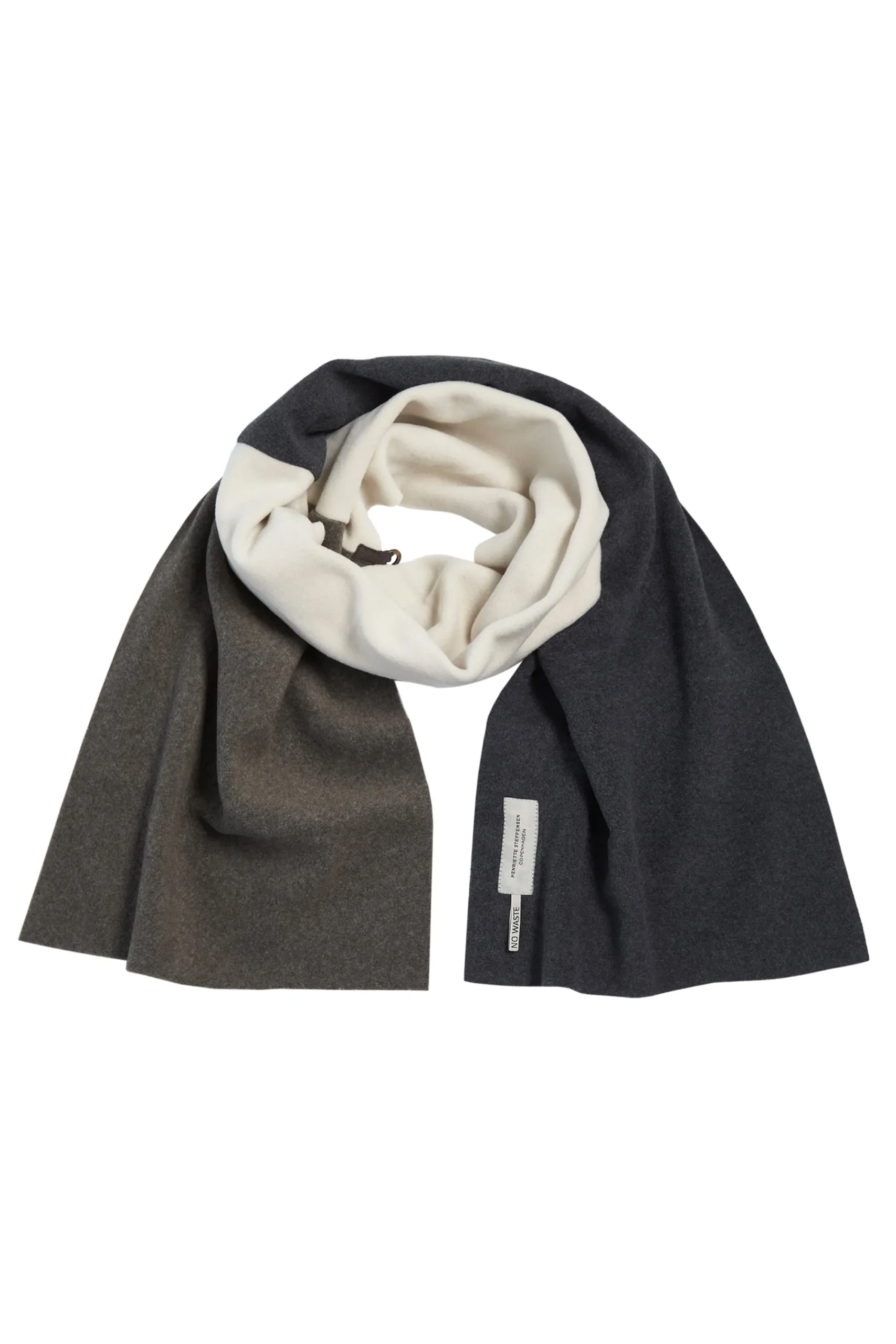 Henriette Steffensen Copenhagen NO WASTE SCHAL | 4063NW BARK/KIT/SOFT BLACK Cheap