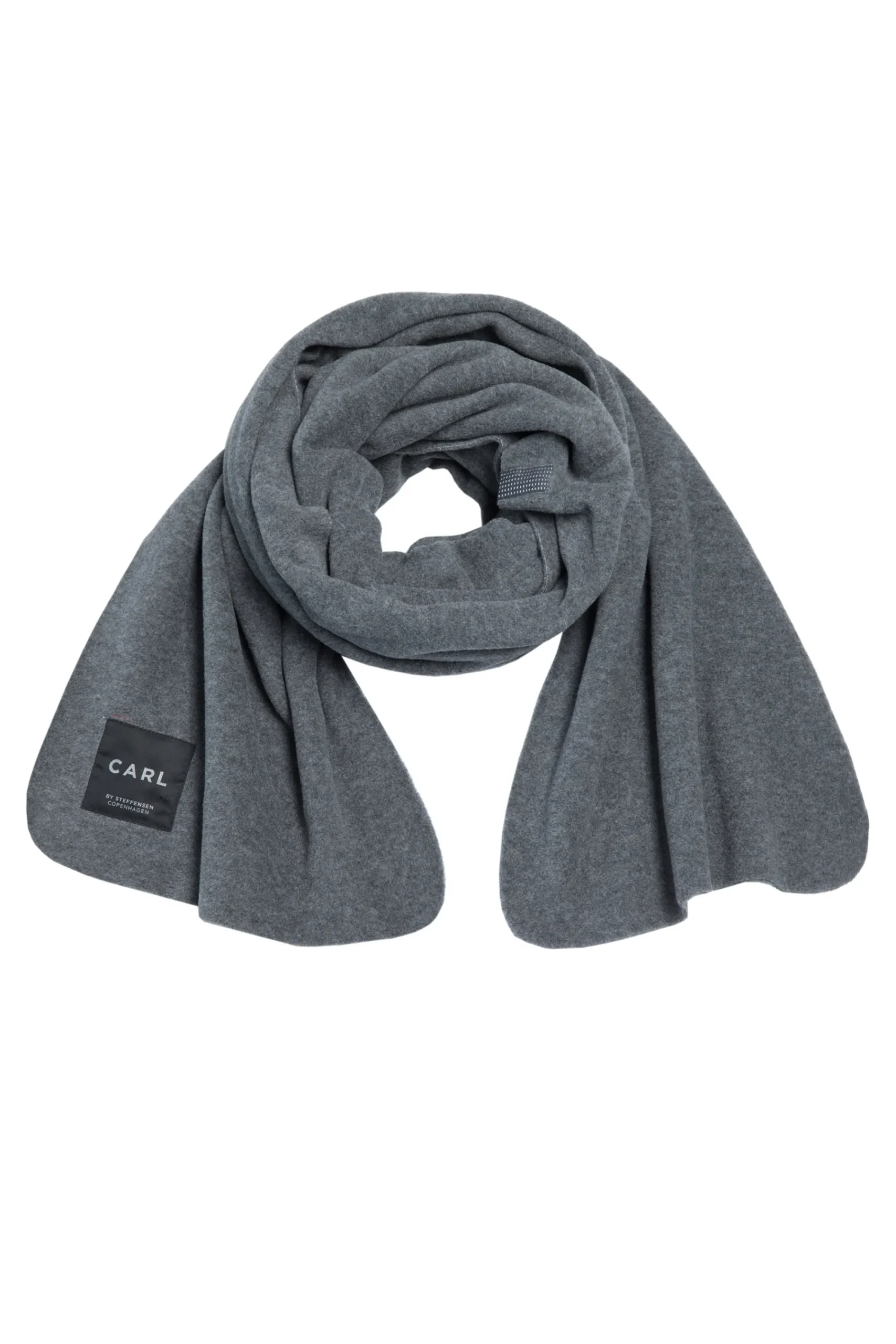 Henriette Steffensen Copenhagen SCHAL AUS WEICHEM FLEECE | 1004C GREY Shop