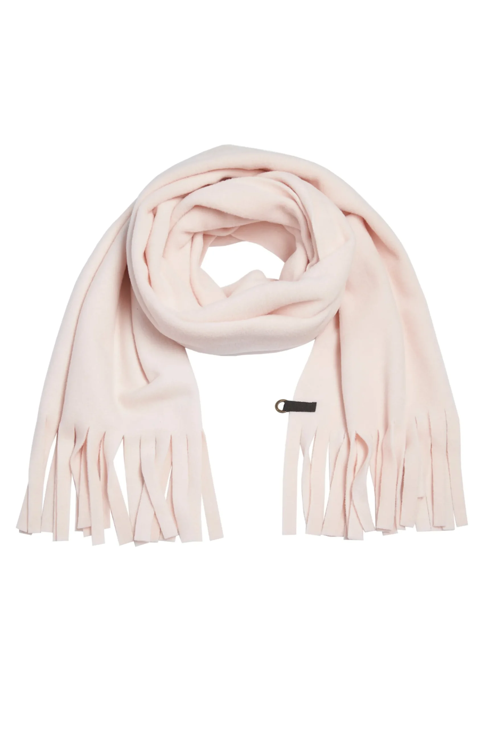 Henriette Steffensen Copenhagen SCHAL MIT FRANSEN | 4077 SOFT ROSE Fashion