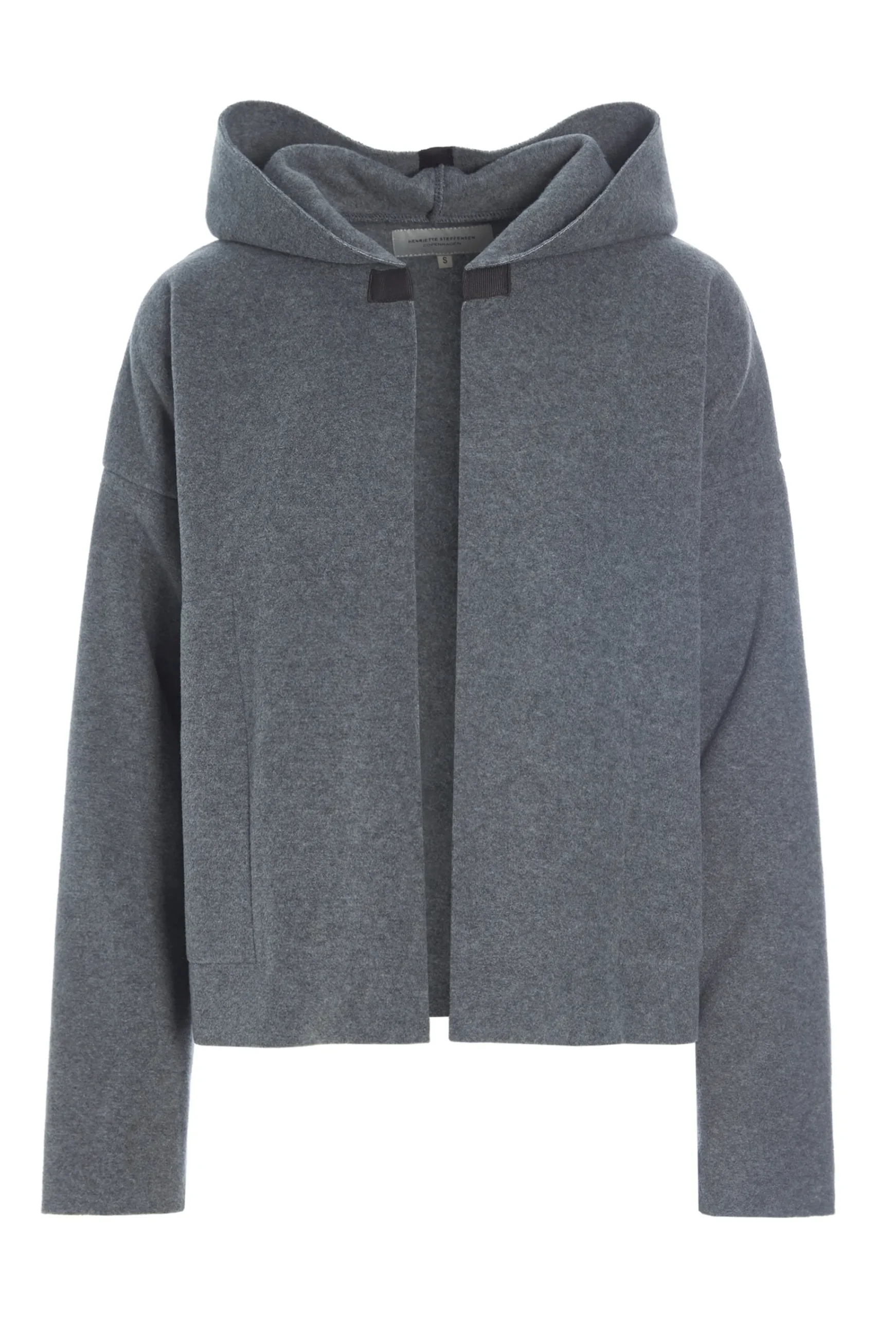 Henriette Steffensen Copenhagen SPORTY CARDIGAN | 7158 GREY Store