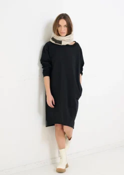 Henriette Steffensen Copenhagen SWEAT KLEID | 73004 BLACK Best