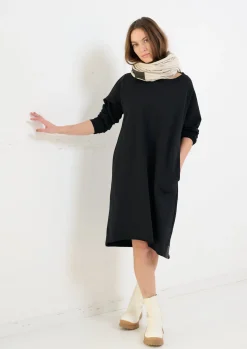 Henriette Steffensen Copenhagen SWEAT KLEID | 73004 BLACK Best