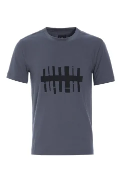 Henriette Steffensen Copenhagen T-SHIRT MIT GRAFIKDRUCK | 1018CP GREY Cheap