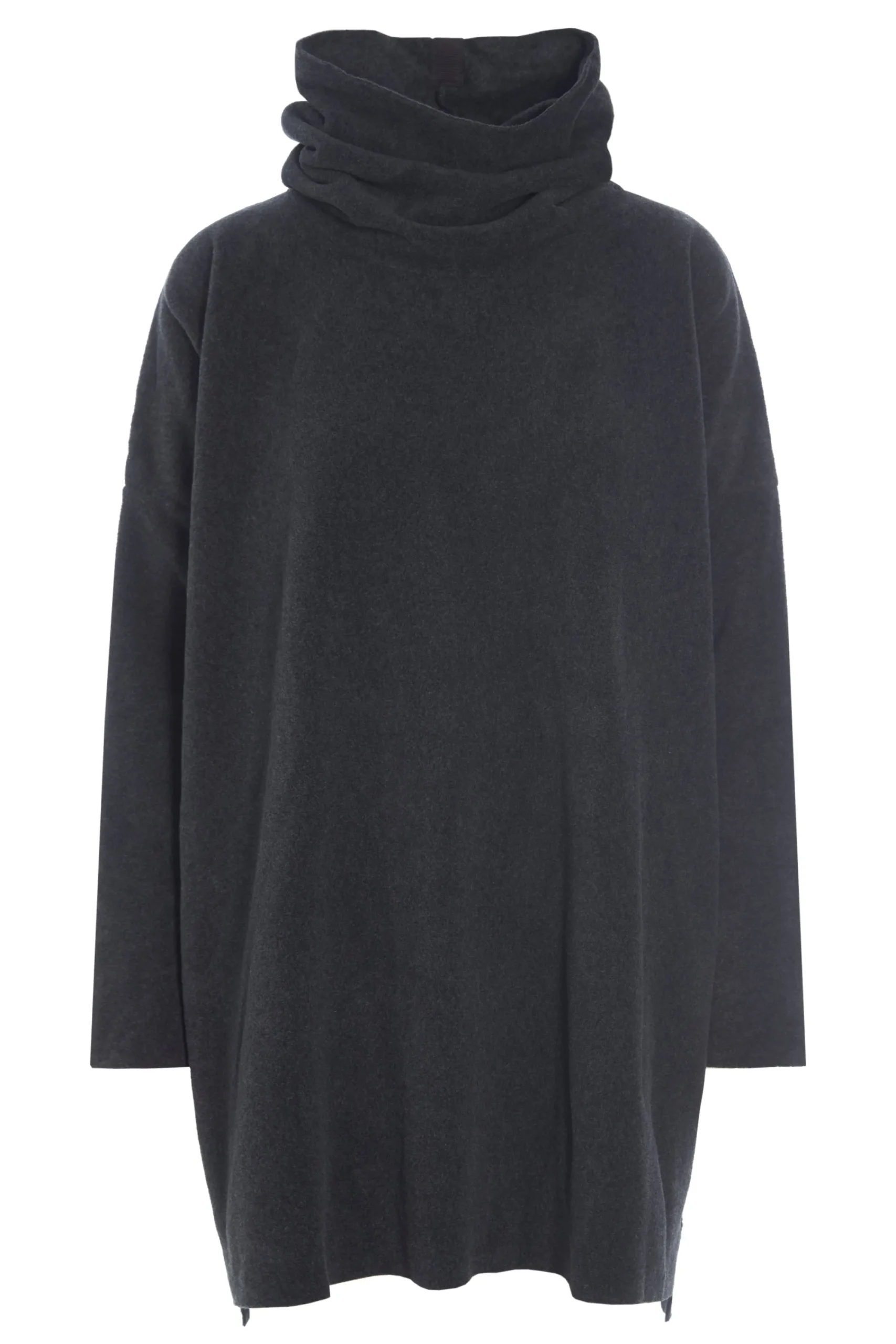Henriette Steffensen Copenhagen TUNIC MIT HOHEM HALS | 1288 SOFT BLACK Discount