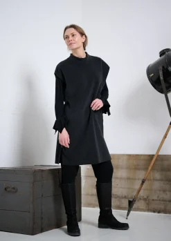 Henriette Steffensen Copenhagen TUNIKA ÄRMELLOS | 3247 SOFT BLACK Outlet